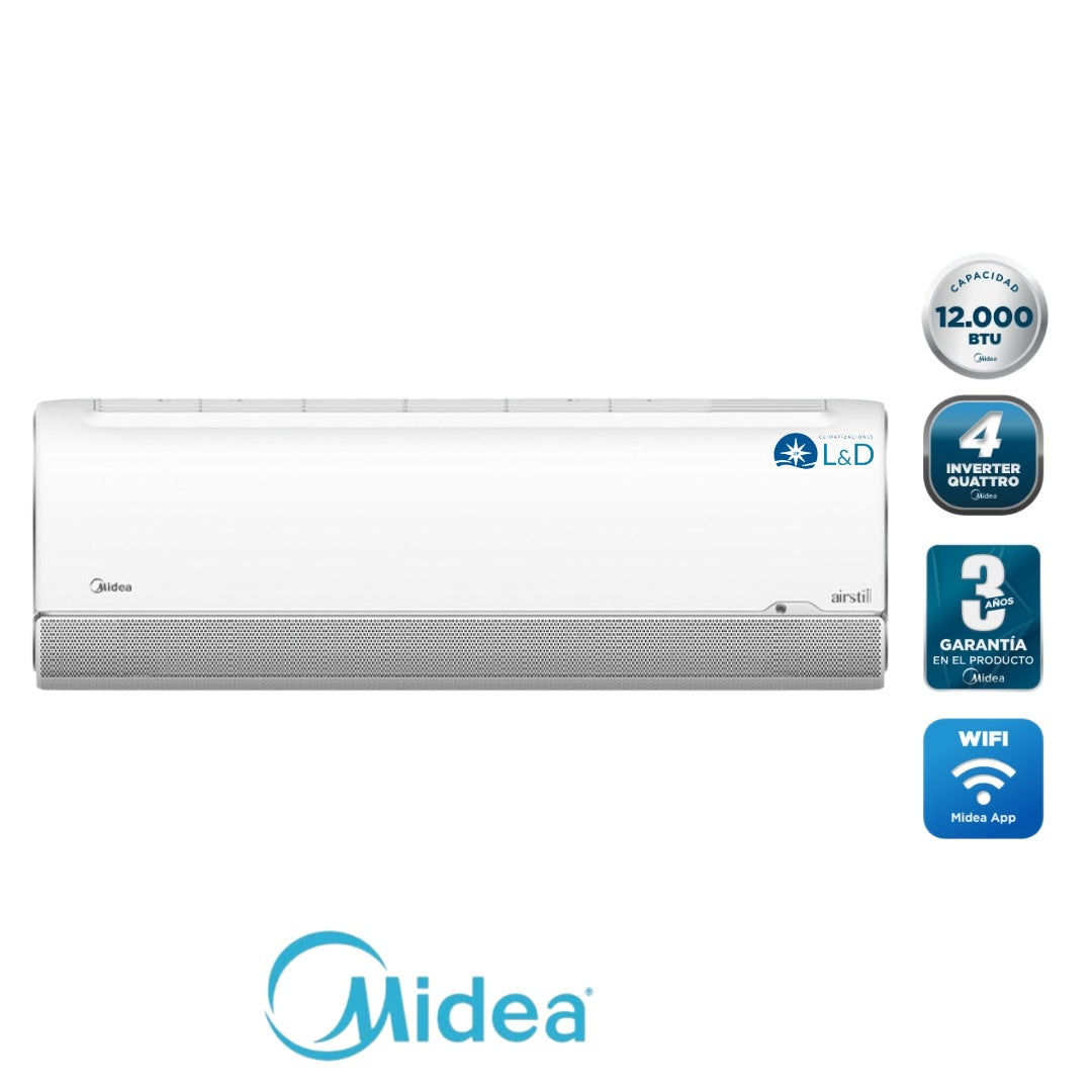 Midea Airstil Inverter 12.000  BTU